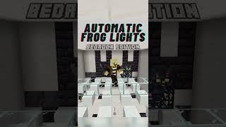 Minecraft Automatic Frog Light Farm Tutorial [Bedrock 1.21+] #shorts