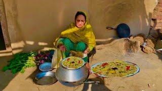 Living village life || Traditional village Food || Mattar Pulao 🫛🫛 Recipe || VillageLifeMorning