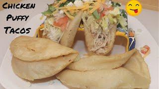 Chicken Puffy Tacos Recipe