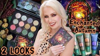 NEW Fantasy Cosmetica x Makeup Just for Fun ENCHANTED AUTUMN Collection Review + 2 Looks