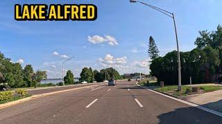 Driving Through Lake Alfred Florida