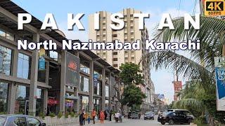 North Nazimabad Walking Tour | Karachi, Pakistan | Full Mooni Vlogs | 4K UHD | 60FPS