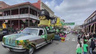 Old Sacramento waterfront transformed for Saint Patrick's Day festivities