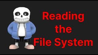 Rust Malware Devlog - Reading from the File System