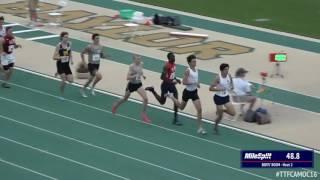 Bryce Hoppel(1:49) & Sam Worley(1:50) 800m At 2016 TTFCA Meet Of Champions