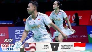 Rehan Naufal/Lisa Ayu Kusumawati vs Chen Zhi Yi/Francesca Corbett || R32 Korea Open 2024