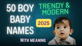 "Top 50 Trendy & Modern Hindu Baby Boy Names | Unique & Meaningful Names for 2025"