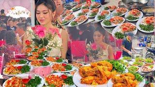 Món ngon khai vị hấp dẫn cùng tôm càng rang siêu ngon đãi tiệc 150 khách