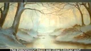 WINTER WOODLAND - an oil painting demonstration PART ONE by Alan Kingwell