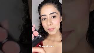 Easy Glowing Everyday Makeup Look | Quick Glam Makeup Tutorial | Be Beautiful #Shorts