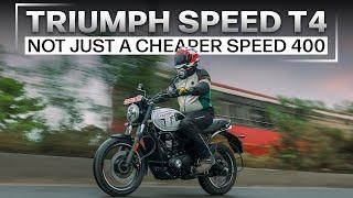 Triumph Speed T4 Review - The Most Affordable Triumph Ever | ZigWheels