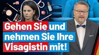 Frau Baerbock, zahlen Sie Ihr Facelift selbst! Stefan Keuter - AfD-Fraktion im Bundestag