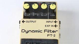 Boss Dynamic Filter FT-2 from 1986 insta