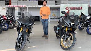 Gold Alloy Dark Knight vs Dark Knight Black | Yamaha R15 Version 4