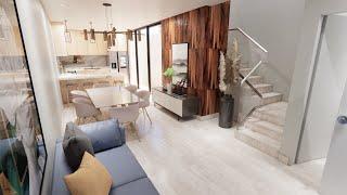 APROVECHANDO TODO EL TERRENO CON UNA CASA DE 5X16