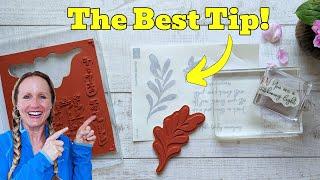 How to Attach Sticker Labels to Stamps - the BEST way I've found!
