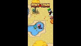 Ray играет с новой подружкой в водоеме понитаун • ponytown