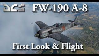 DCS FW 190 A-8 - First Look & Flight