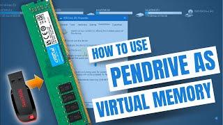 How to use pendrive as ram increase performance (2021)