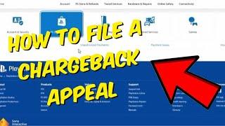 How To File A Chargeback Appeal For Suspended PSN Account