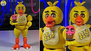 CHICA THE CHICKEN FROM FNAF MOVIE (MOVING EYES)  PORCELAIN SCULPTURE