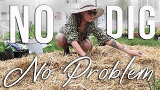 Garden Vlog + Full Tour | No Dig Urban Garden Zone 6b