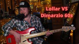 Lollar P vs Dimarzio 60s P