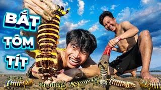 𝐓𝐨𝐧𝐲 | First Time Catching Milk Mantis Shrimp  Great Vung Tau