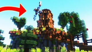Elevated Windmill in Minecraft Timelapse