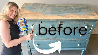 Free to Fabulous // Unbelievable Furniture Transformation