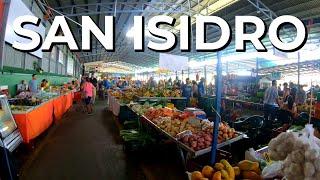 [4K] SAN ISIDRO // Walk This Bustling Town In COSTA RICA #walking #ambient #walkingtour