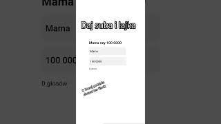 #music #sorts Mama czy 100 0000