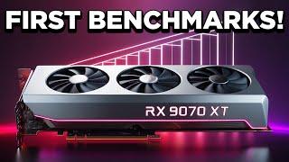 FIRST RX 9070 XT Gaming Benchmarks LEAKED!