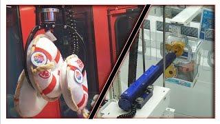 Arcade Trip - Playing Claw Machines | Keymaster WINS | & Stacker!