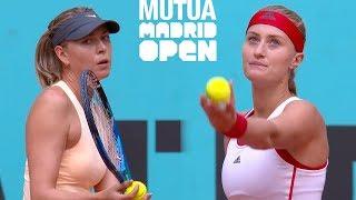 Sharapova vs Mladenovic Full Highlights / Mutua Madrid Open 2018 / Round 3