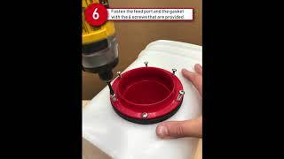 DIY Feeder Instructions - Make your own chicken feeder DIY from scratch