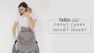 Boba 4GS - Front Carry with the Infant Insert