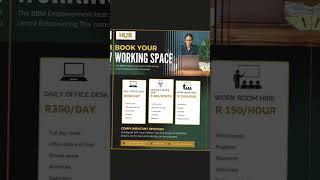 Unlock your ideal flexible workspace in Lyttelton at the BBM Empowerment Hub! #AllInclusiveWorkspace