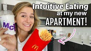 Intuitive Eating: What I Eat In A Day At My New Apartment! | Victoria Garrick