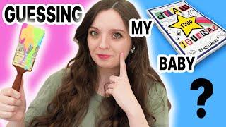 Painting My Baby  | Draw Your Journal #17