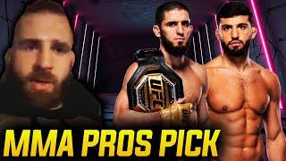 MMA Pros Pick Islam Makhachev vs. Arman Tsarukyan - UFC 311  Part 2