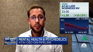 Atai shares pop after earnings: Company's CEO talks about mental health and psychedelics