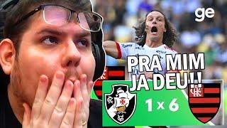 CASIMIRO REAGE A VASCO 1X6 FLAMENGO | MELHORES MOMENTOS | BRASILEIRÃO 2024 #casimiro