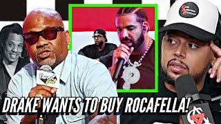 "Flex On Kendrick At The Superbowl!" Drake Offers to Buy Dame Dash's Roc-a-Fella 3rd and Chain