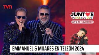 Teletón 2024: Así fue la presentación de Musical Emmanuel & Mijares