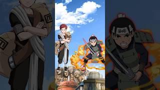 Who is Strongest Gaara Vs Naruto and Boruto Genin  #naruto