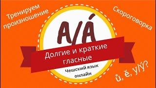 Гласные | Тренируем произношение чешских слов | Урок чешского языка