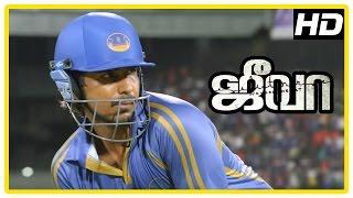 Jeeva Tamil movie | Climax scene | Vishnu becomes Indian team cricketer | End Credits