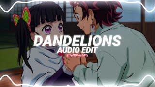 dandelions - ruth b. [edit audio]