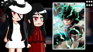 Toilet no hanako San vs kukkyou taimashi react to Izuku Midoriya |\Boku no hero/| - Gacha react